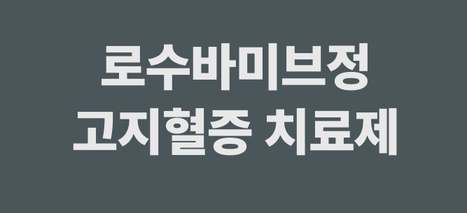 로수바미브정10/5mg